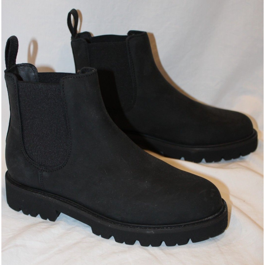 Nisolo Go-To Lug Chelsea Boot Women's Size 6 Black Leather Nib $228 — image 4 of 7